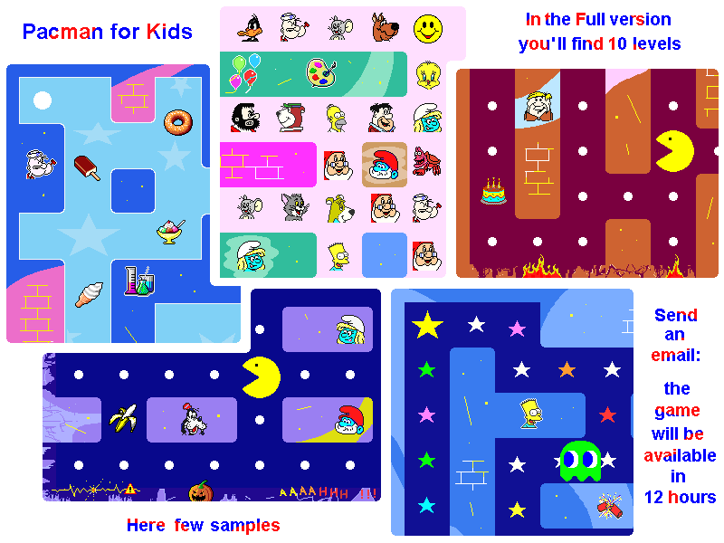 Pacman for Kids Screenshot